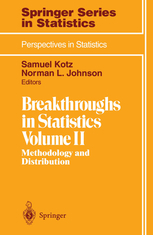 Breakthroughs in Statistics Volume II: Methodology and Distribution